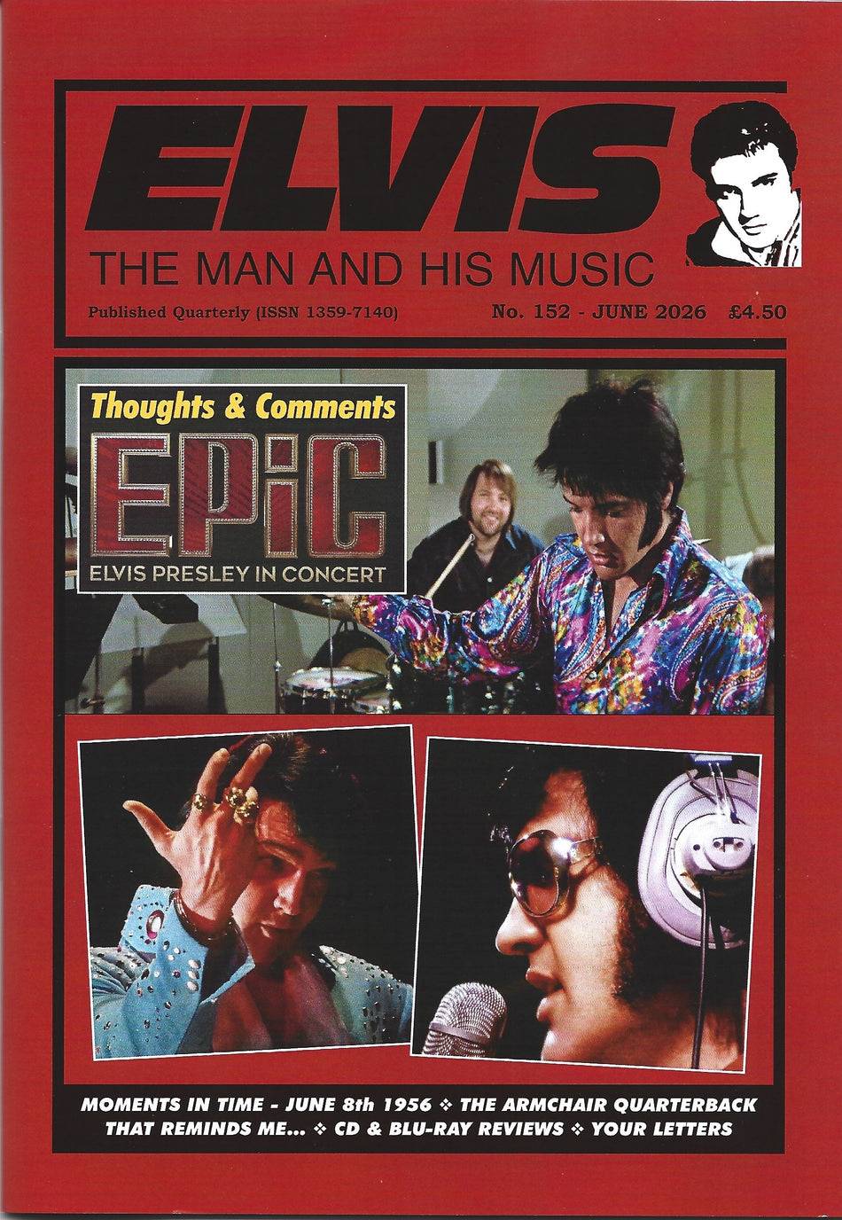 Elvis - The Man And His Music - # 152 -June 2026