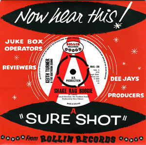 Keith Turner And The Southern Sound - Shake Rag Boogie / They Call Me The Breeze
