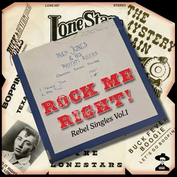 VA:  Rebel Singles Vol. 1 - Rock Me Right ! Single Box (8x7")