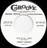 Emmett Hobson - Mattie Bee / Where Is Joe ?