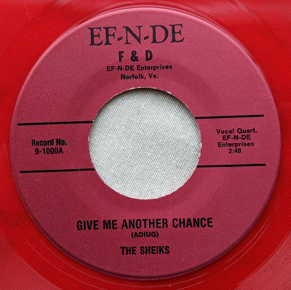 Sheiks: Give Me Another Chance / Baby Don't You Cry