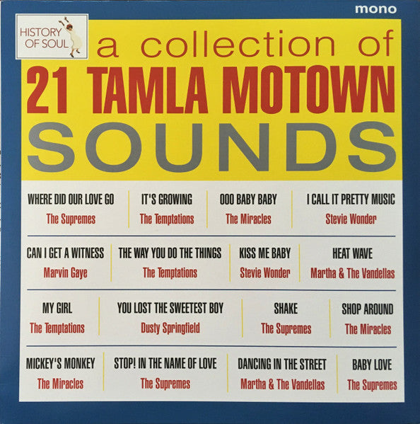 VA:  A Collection Of 21 Tamla Motown Sounds LP
