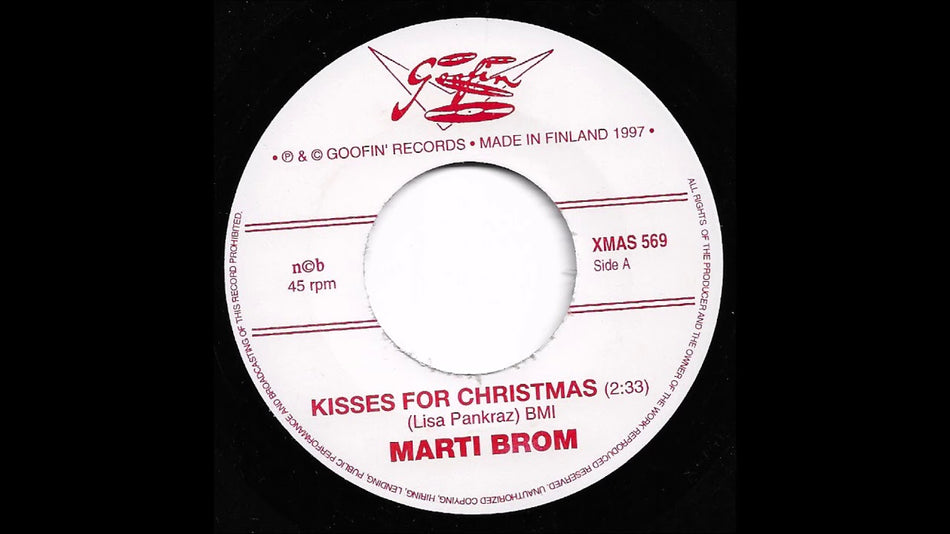 Marti Brom - Sleigh Bell Rock / Kisses For Christmas
