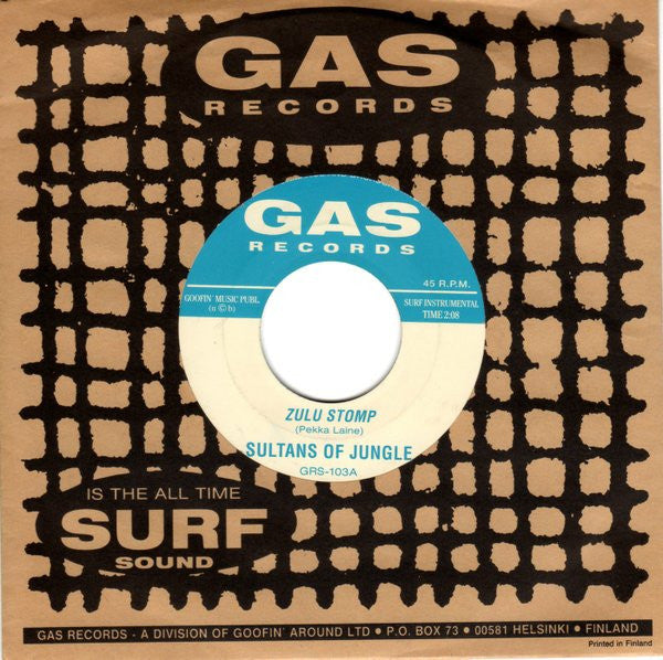 Sultans Of Jungle - Zulu Stomp / No Looking Back