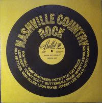 VA: - Nashville Country Rock Vol. 1 - Boogie With A Bullet
